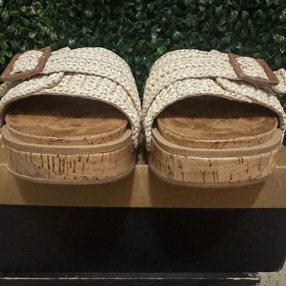 FREE PEOPLE/KELSI DAGGER Paulie Cork Flatform Sandals - Picture 12 of 15